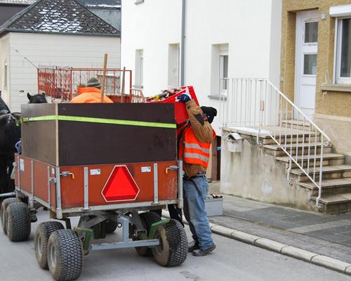 Gemeindedienste - Arbeiten mit Pferd